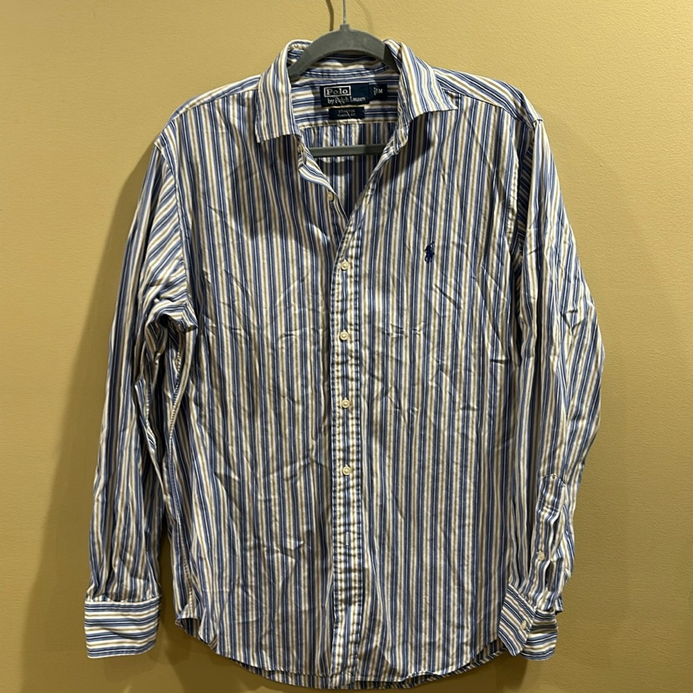 Ralph Lauren Mens Button Down Shirt Medium